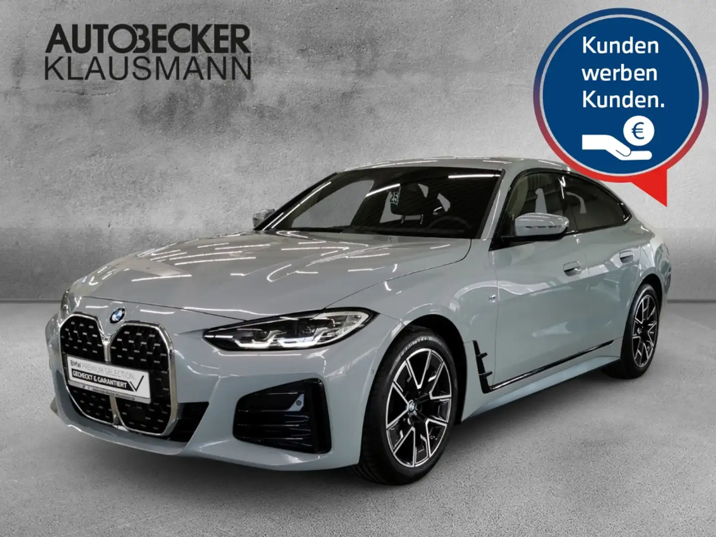 BMW 420 Gran Coupe M SPORT 18''NAVI LED AHK KAMERA PARKEN Gri - 1