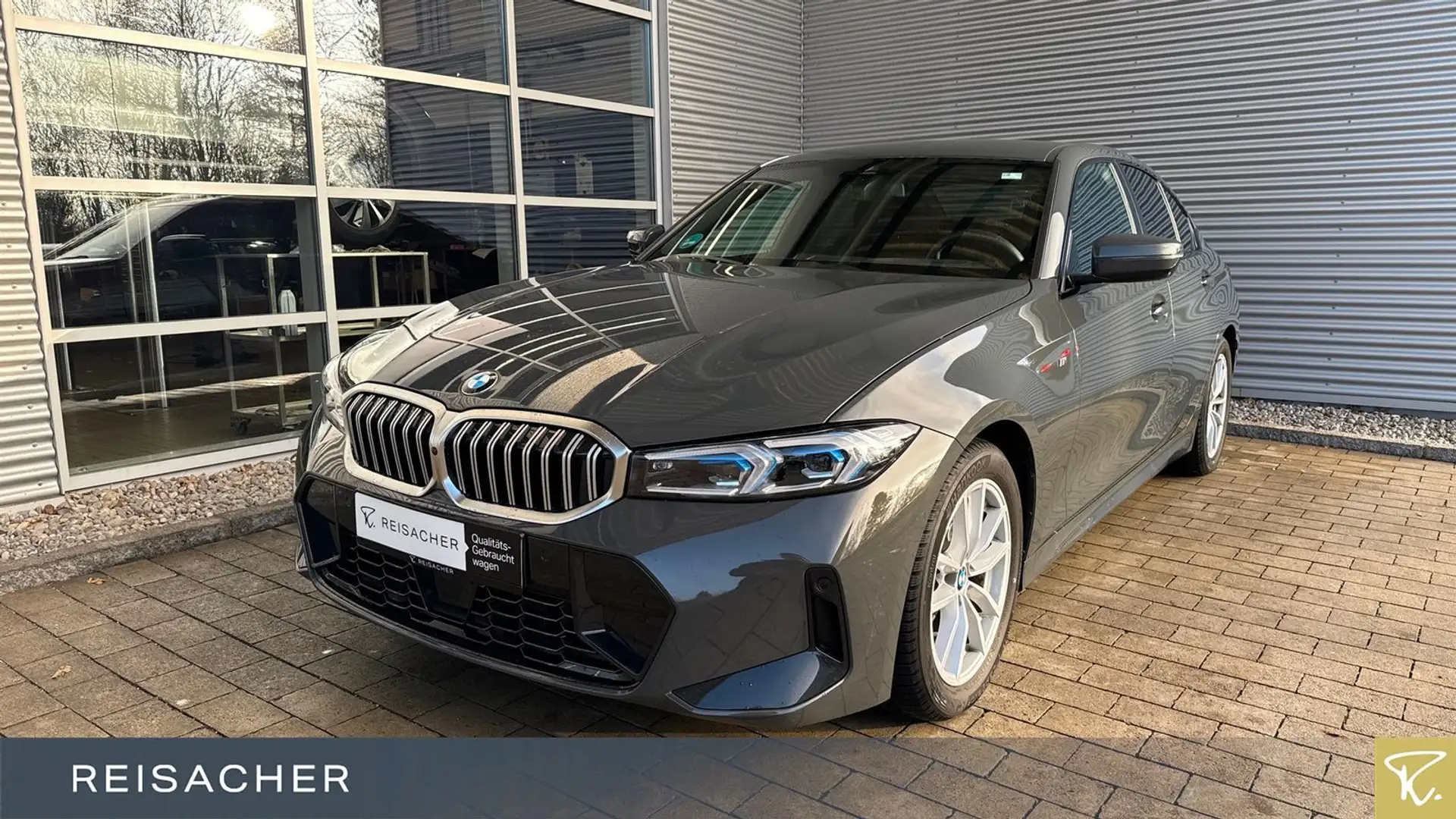 BMW 320 d xDrive M-Sport Navi HUD ACC 360° adLED Grau - 1