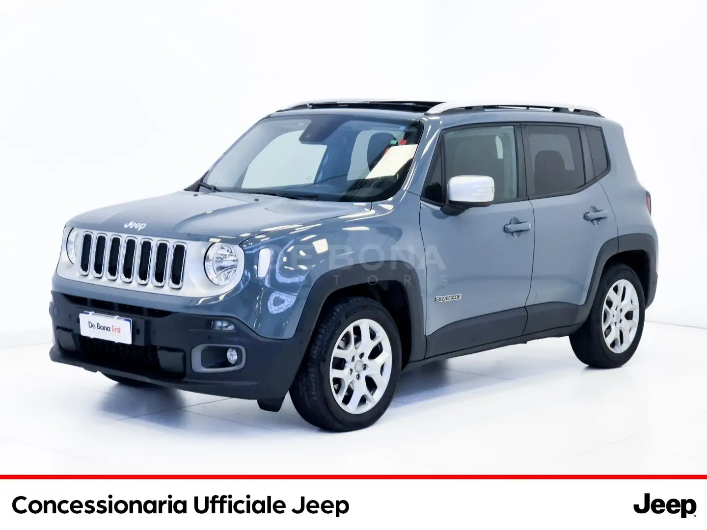 Jeep Renegade 1.6 mjt limited fwd 120cv e6 Gris - 1
