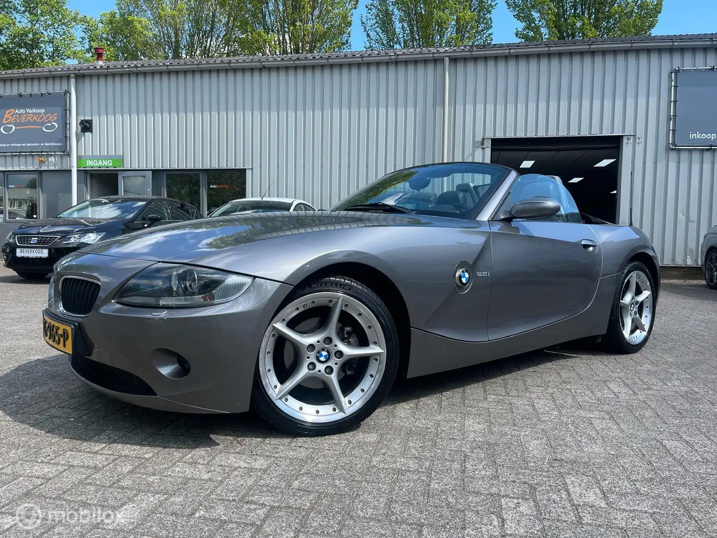 BMW Z4 Roadster 2.2 S VOLLEDIG ONDERHOUDEN 2.2i S Gris - 1