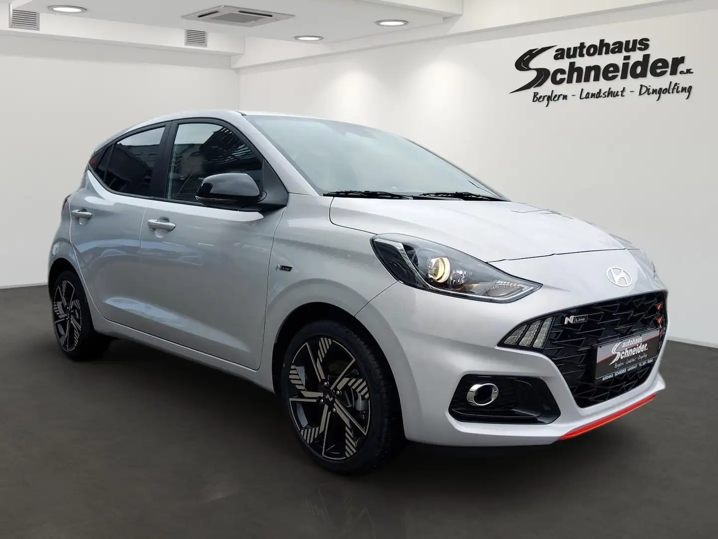 Hyundai i10 MJ25 1.0 TGDi N LINE NAVI/DAB+/APPLE/TEMPOMAT Gris - 2