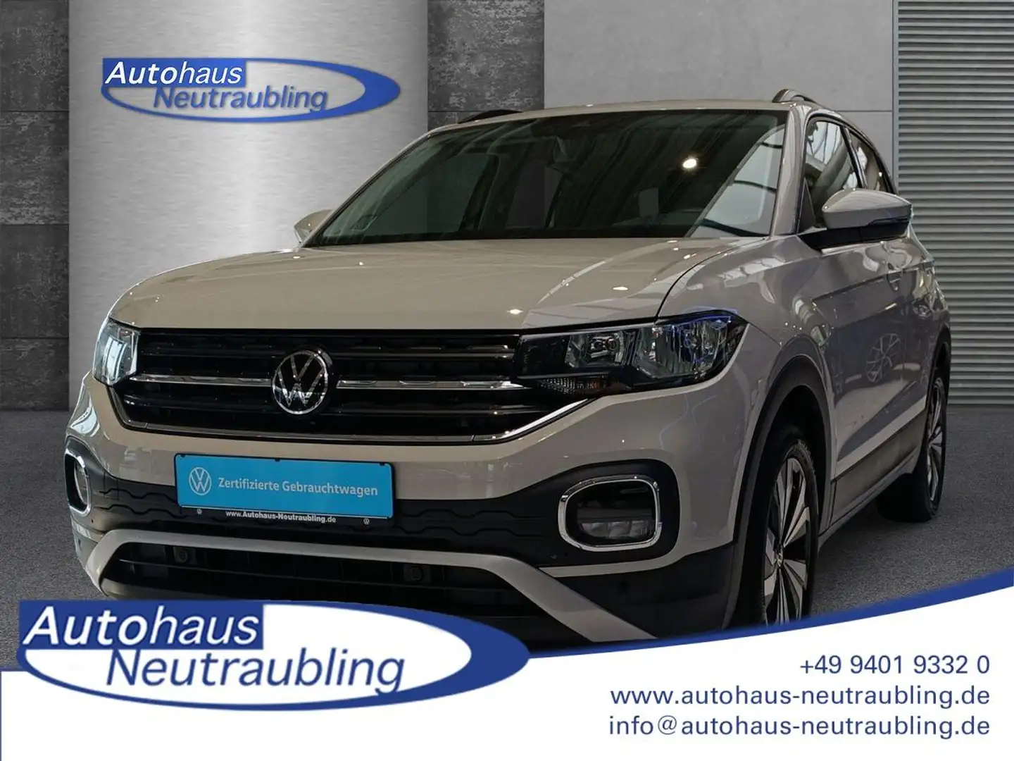 Volkswagen T-Cross 1.0 TSI "MOVE" 95 PS +KLIMA+SHZ+PDC+ Gris - 1
