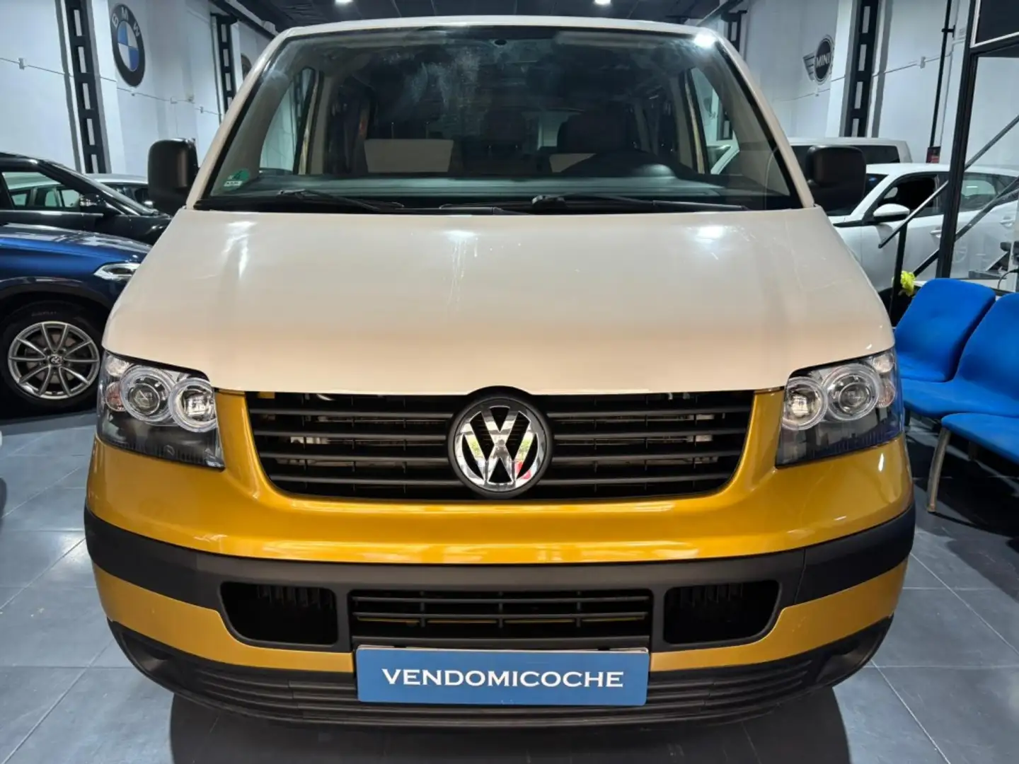 Volkswagen T5 Caravelle 2.0TDI Trendline L Blanc - 1