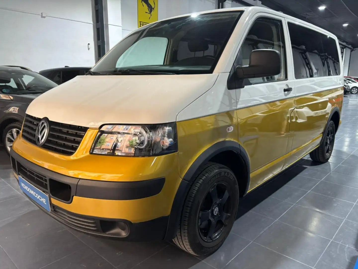 Volkswagen T5 Caravelle 2.0TDI Trendline L Blanc - 2