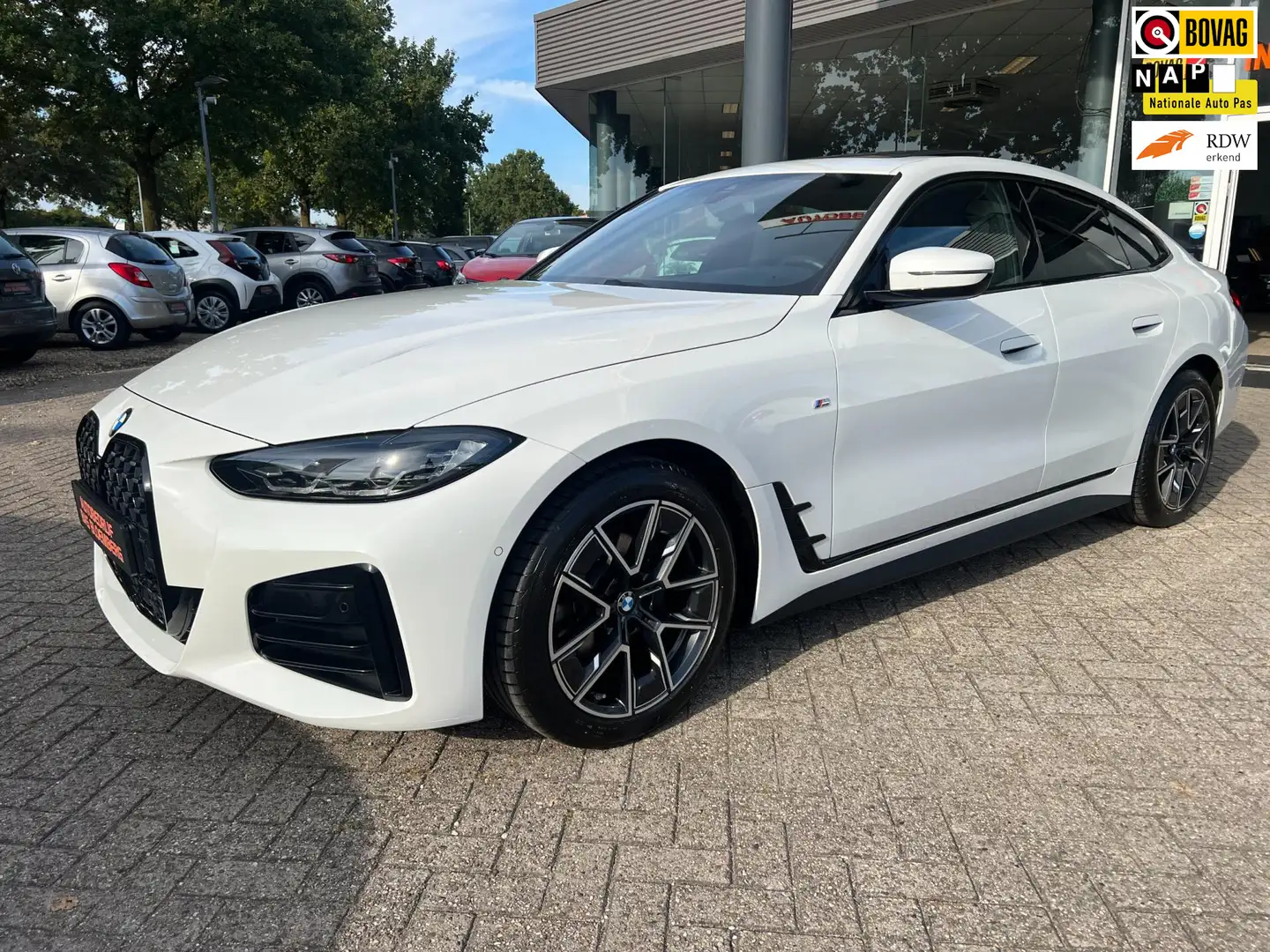 BMW 420 4-serie Gran Coupé 420i High Executive, Automaat, Blanc - 1