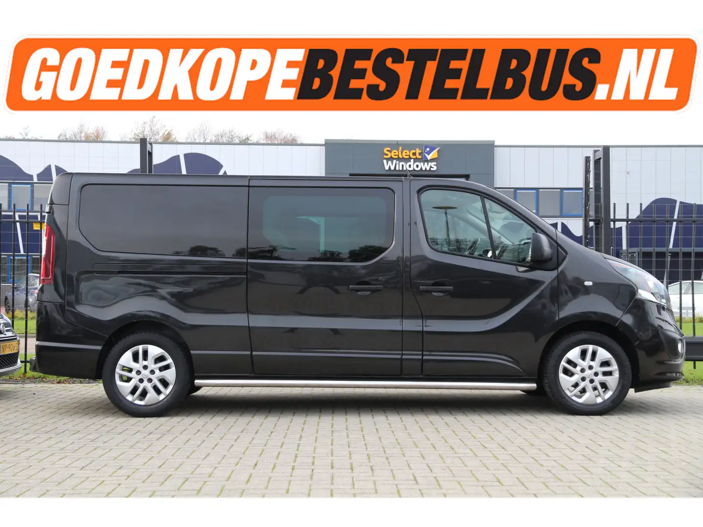Opel Vivaro 1.6 CDTI 146PK / DC / 2x Schuifdeur / Leer / Clima Noir - 1