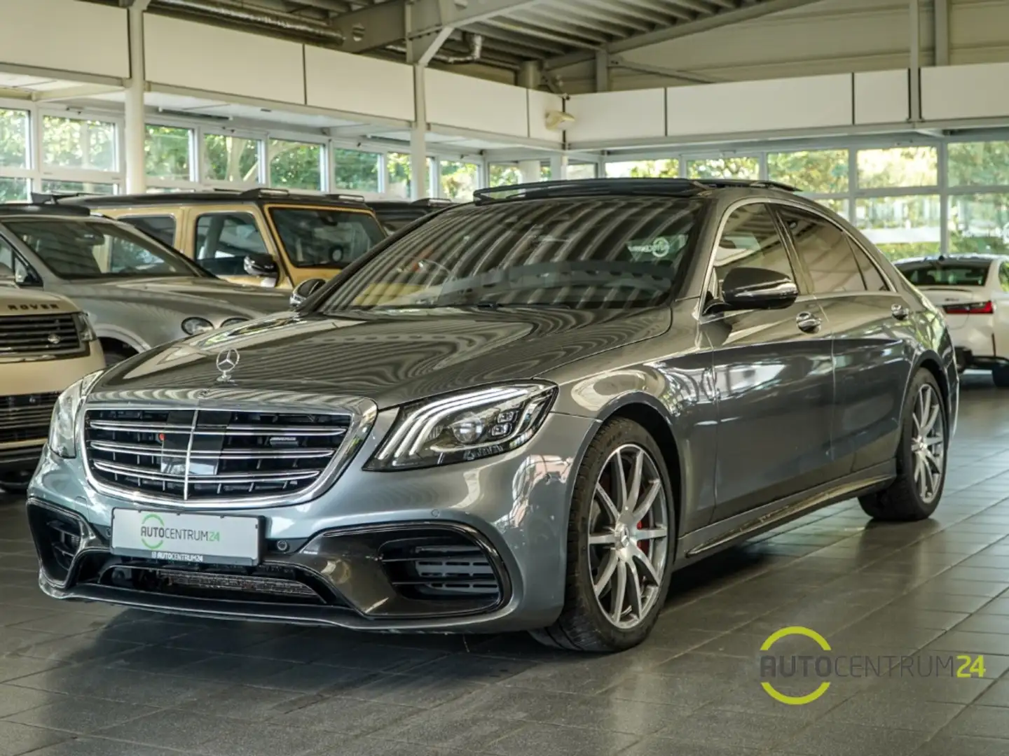 Mercedes-Benz S 63 AMG Long HighEnd Exclusiv Chauffeur Carbon Grau - 2