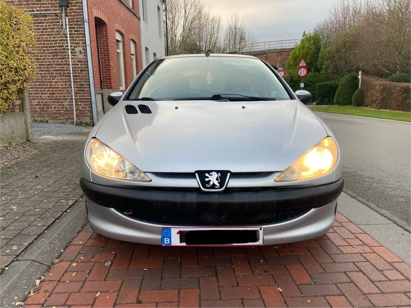 Peugeot 206 1.1 Benzine *Proper! *is net blanco Gekeurd/Carpas Zilver - 2