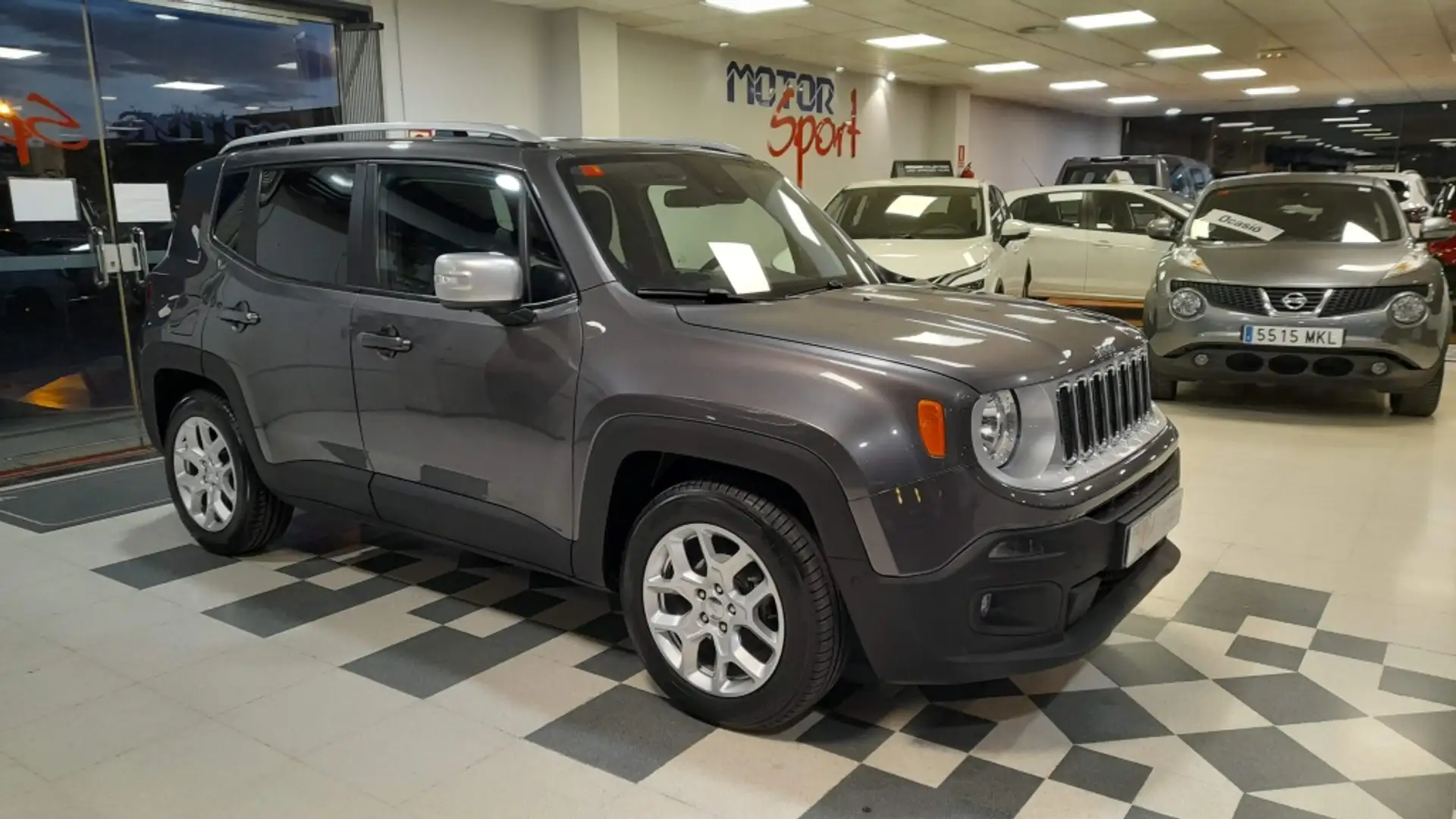 Jeep Renegade 1.6Mjt Limited 4x2 Gris - 1