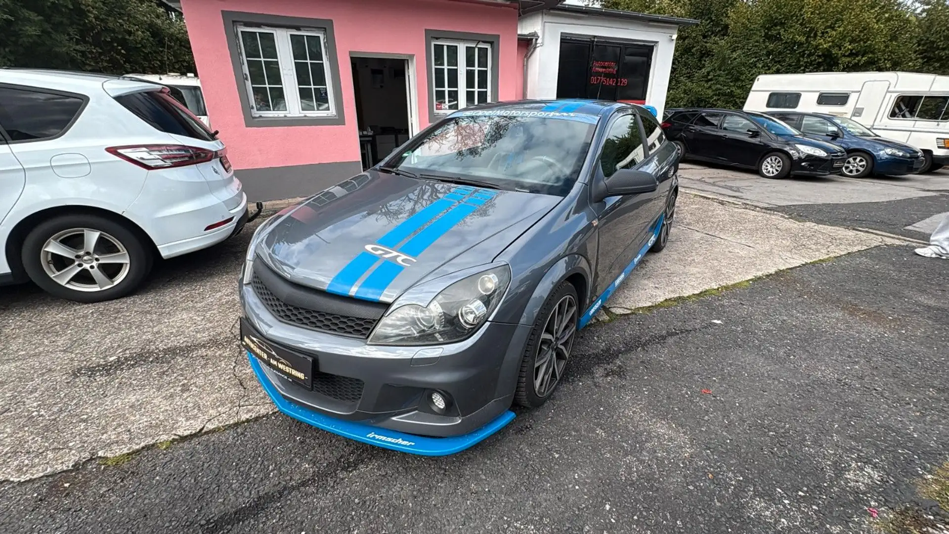 Opel Astra H GTC Sport Gris - 1