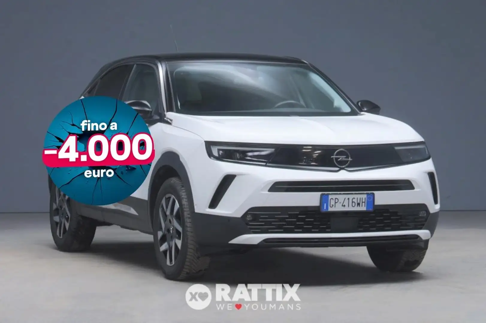 Opel Mokka 1.2 t 130CV Elegance at8 Weiß - 1