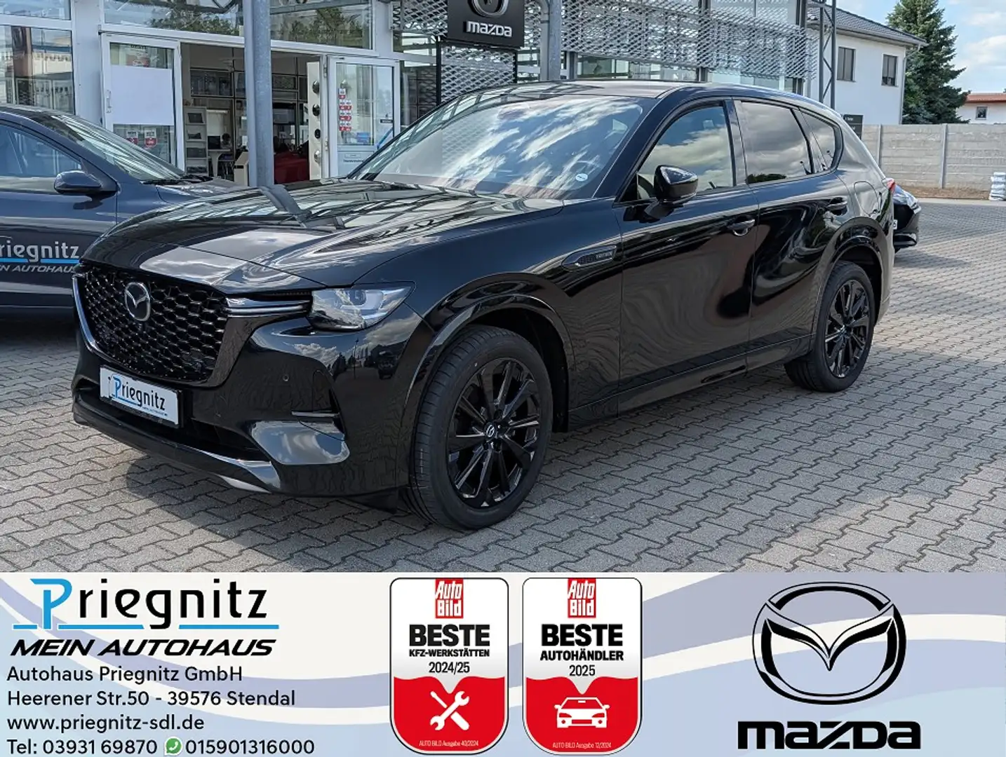 Mazda CX-60 e-SKYACTIV-D 254 HOMURA P-GSD DA-P CON-P Schwarz - 1
