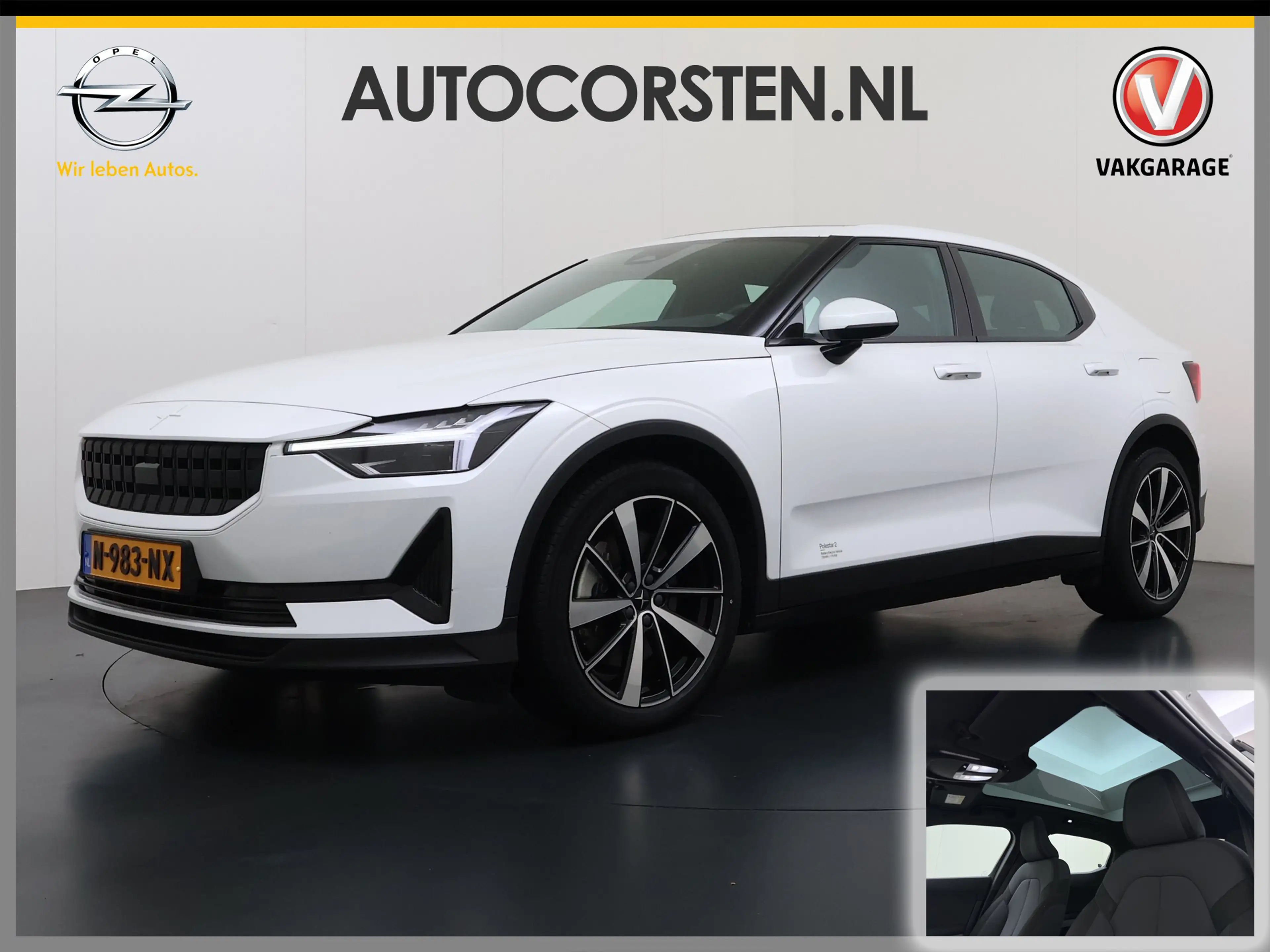 Polestar 2 Long Range Warmtepomp Panoramadak Head-up display