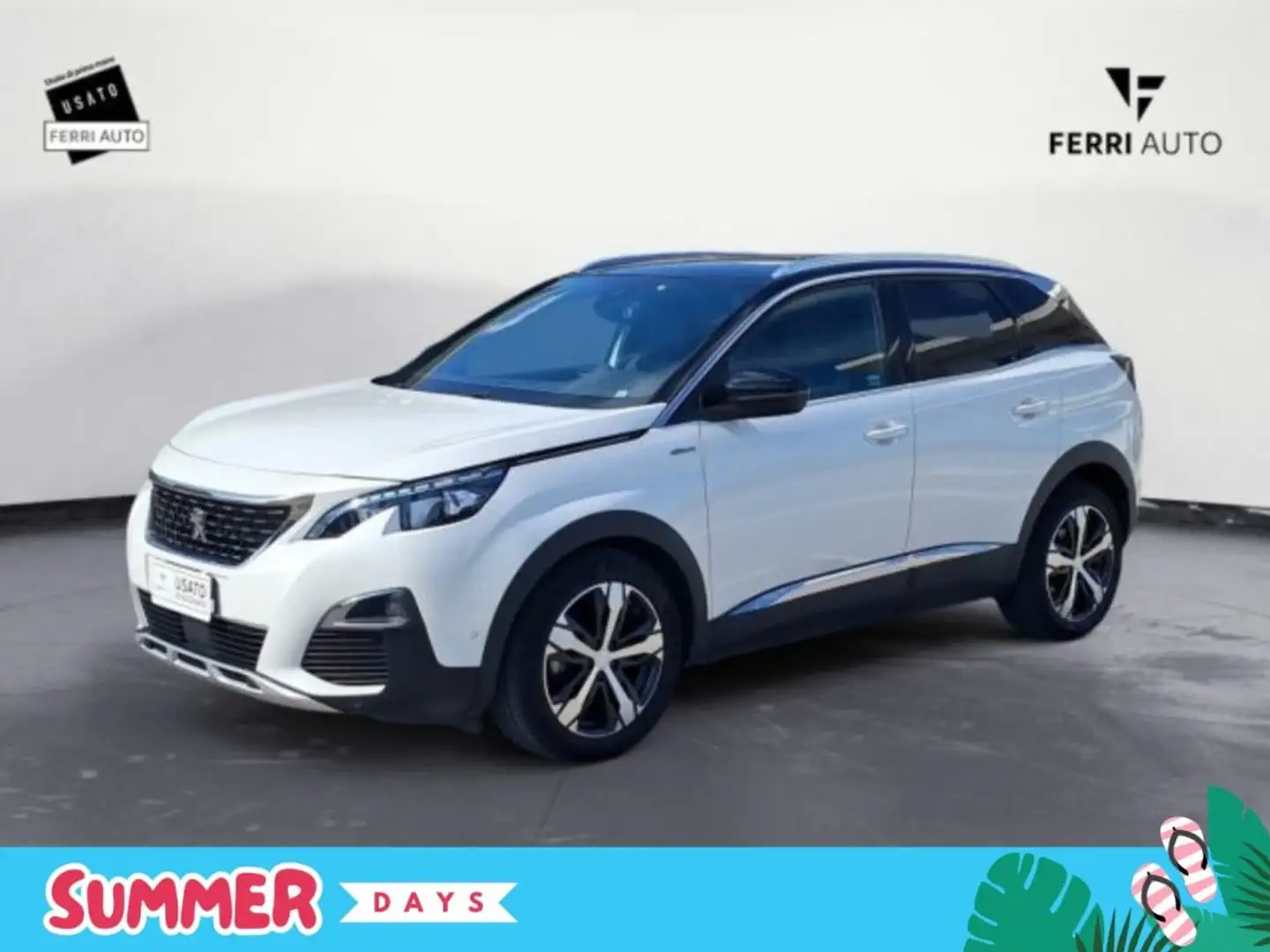 Peugeot 3008 BlueHDi 130 S&S EAT8 GT Line Bianco - 1