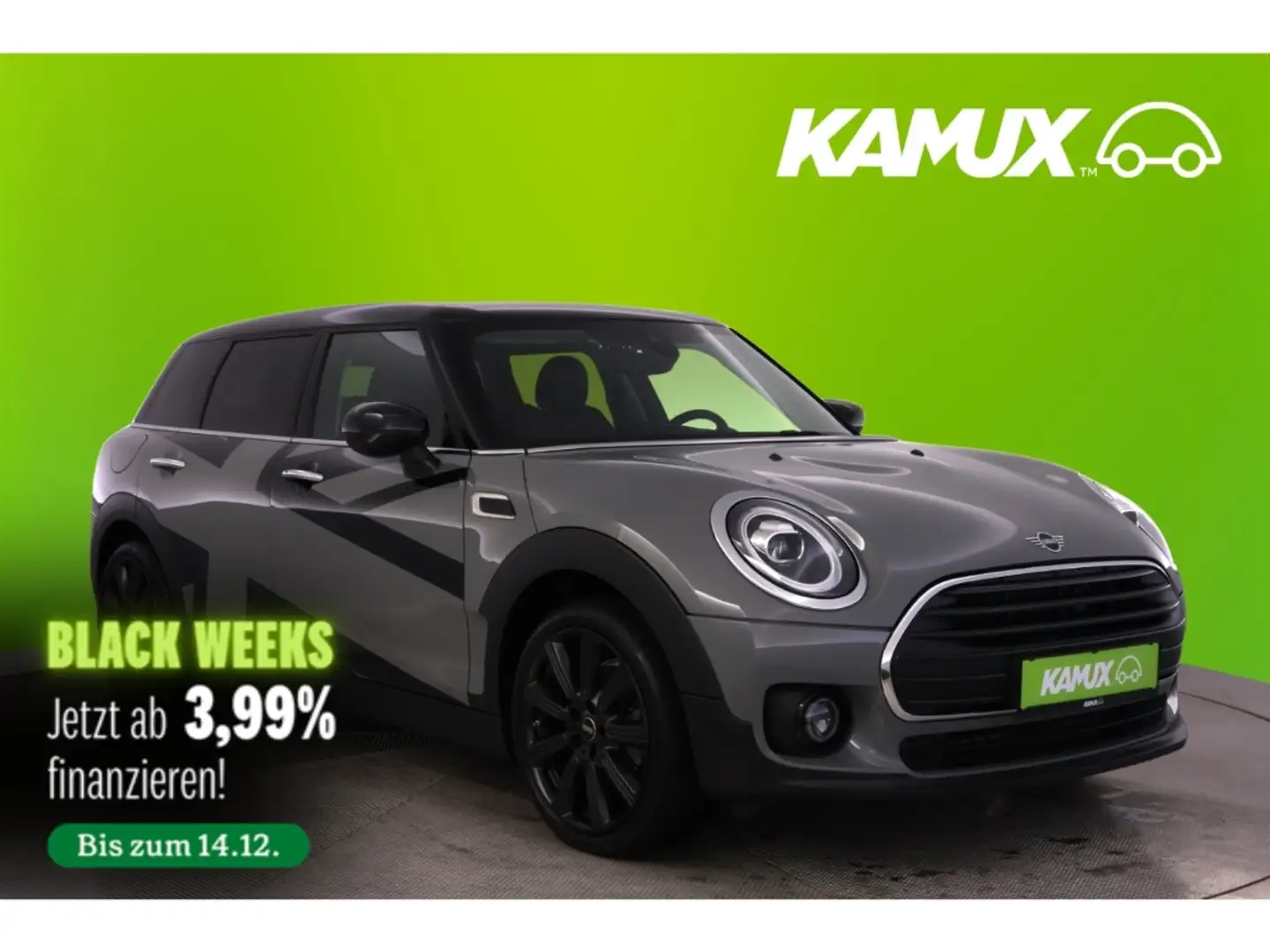 MINI Cooper Clubman 1.5+LED+LEDER+TEMPO+KLIMA+PDC Grigio - 1