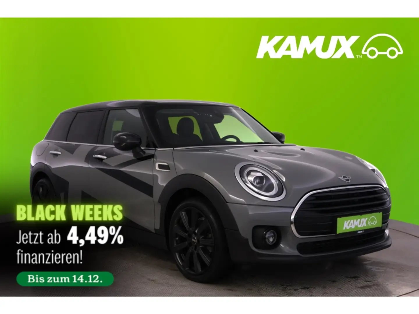 MINI Cooper Clubman 1.5+LED+LEDER+TEMPO+KLIMA+PDC Grau - 1