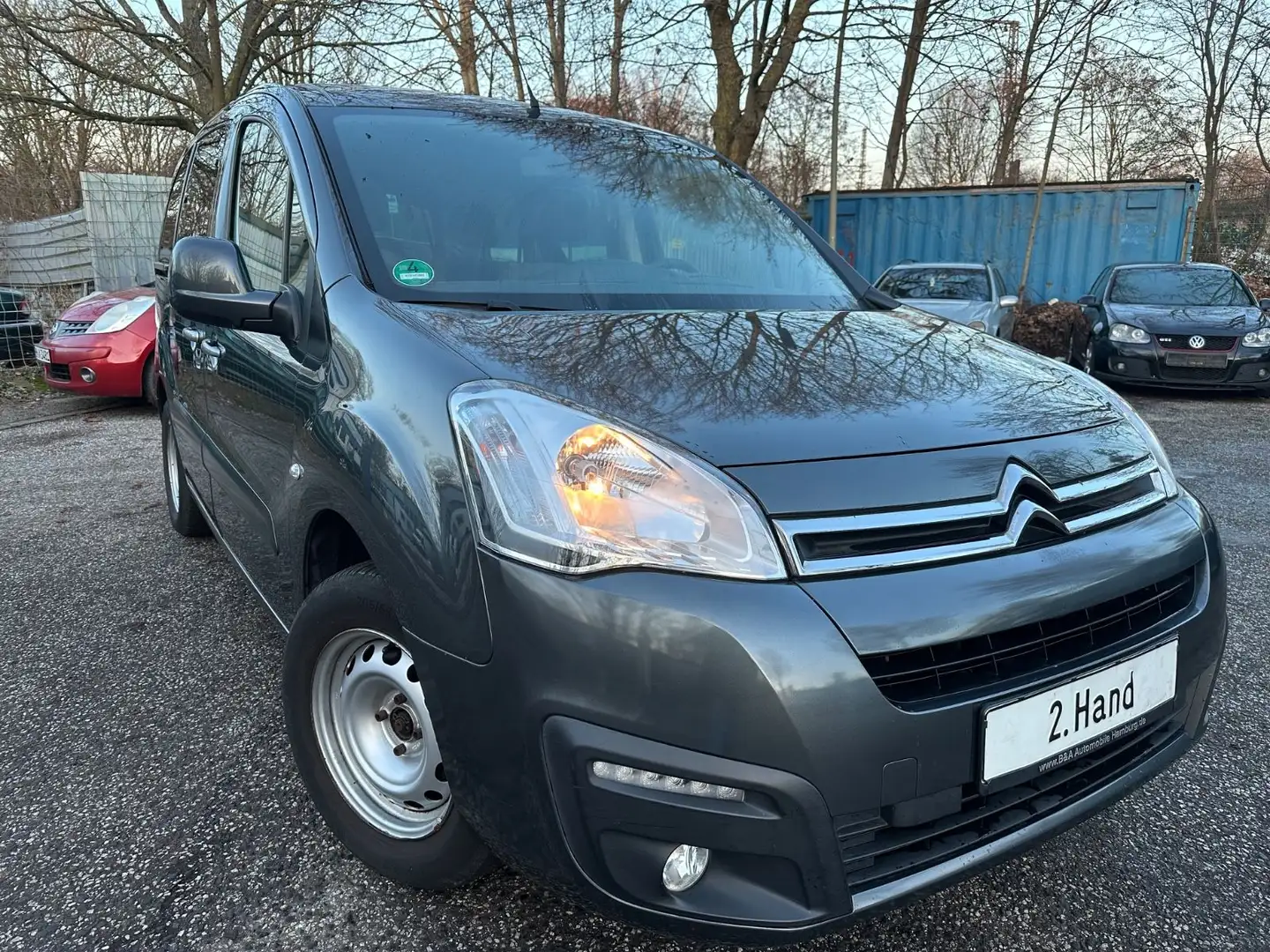 Citroen Berlingo Kombi 2 Hand+Scheckheft+Service Neu Gris - 2
