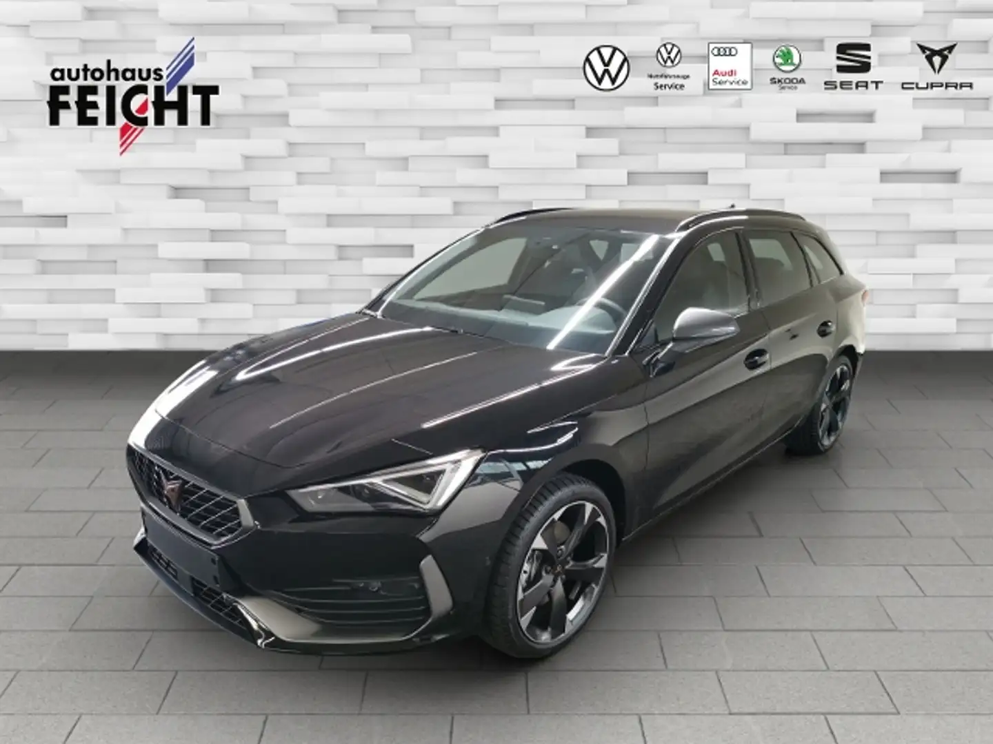 CUPRA Leon Sportstourer 2.0 TDI LED+NAVI+AHK+PARKLENK Schwarz - 1