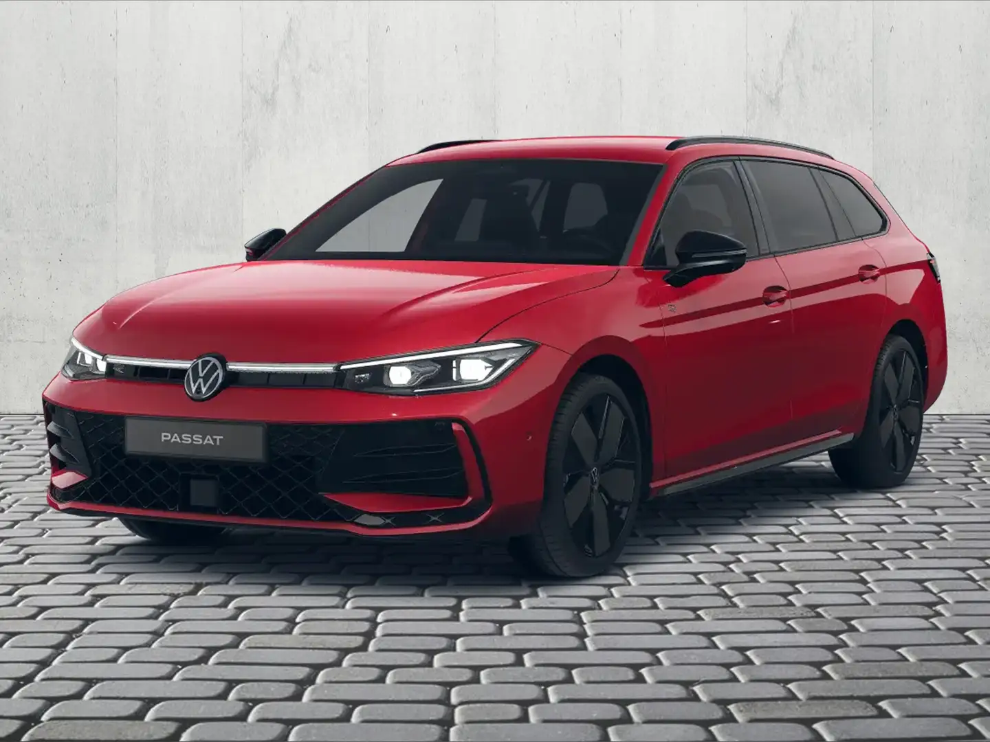 Volkswagen Passat 2.0 TDI 4M R-LINE BLACK STYLE *AHK* Rot - 2