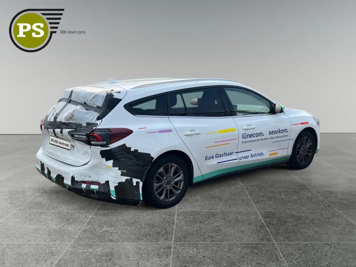 Ford Focus Turnier Titanium 1.0 EcoBoost AHK Navi LED   ACC A Weiß - 2