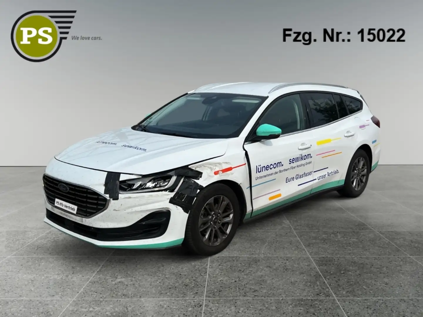 Ford Focus Turnier Titanium 1.0 EcoBoost AHK Navi LED   ACC A Weiß - 1