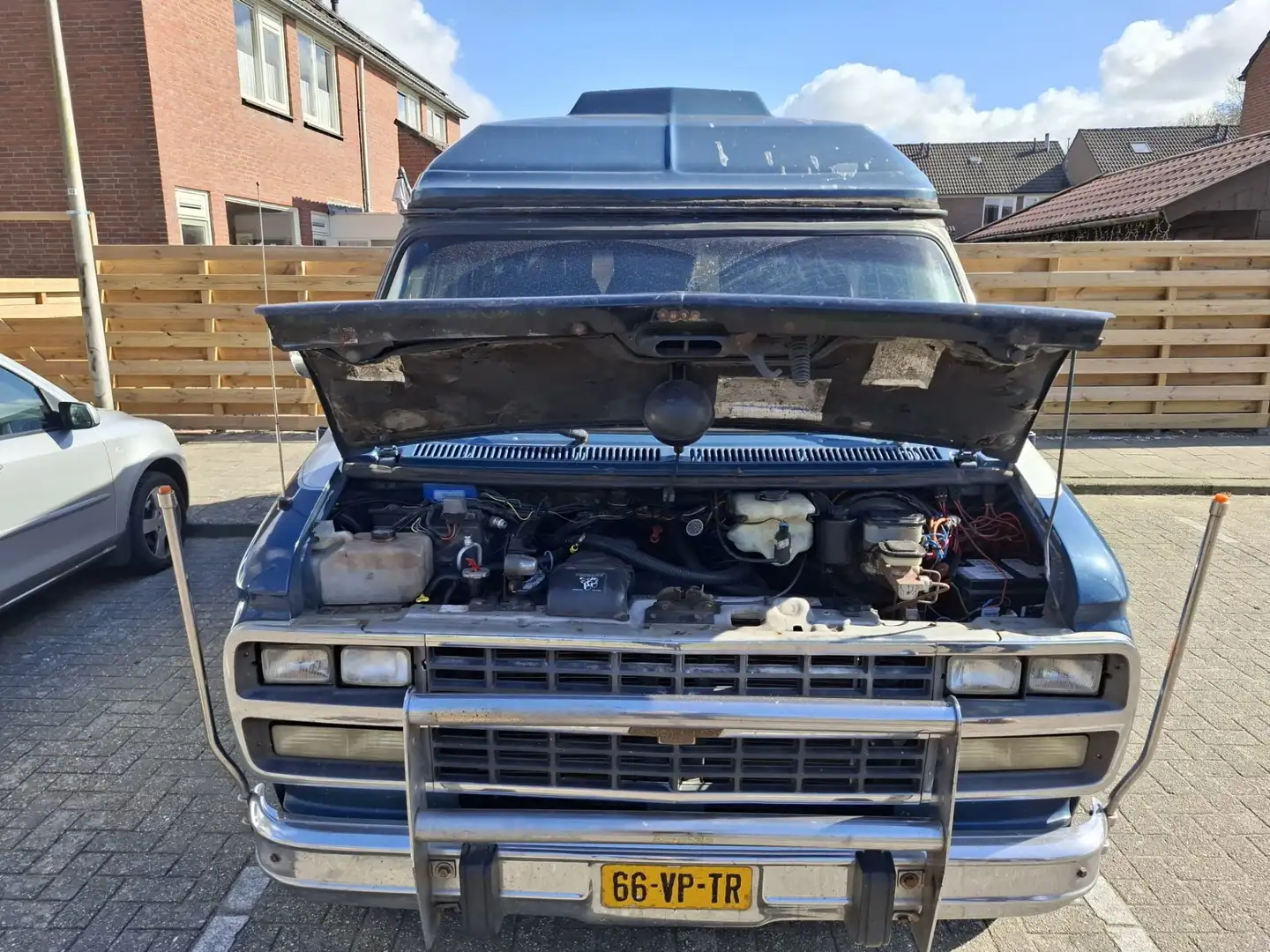 Chevrolet Chevy Van Blue - 2