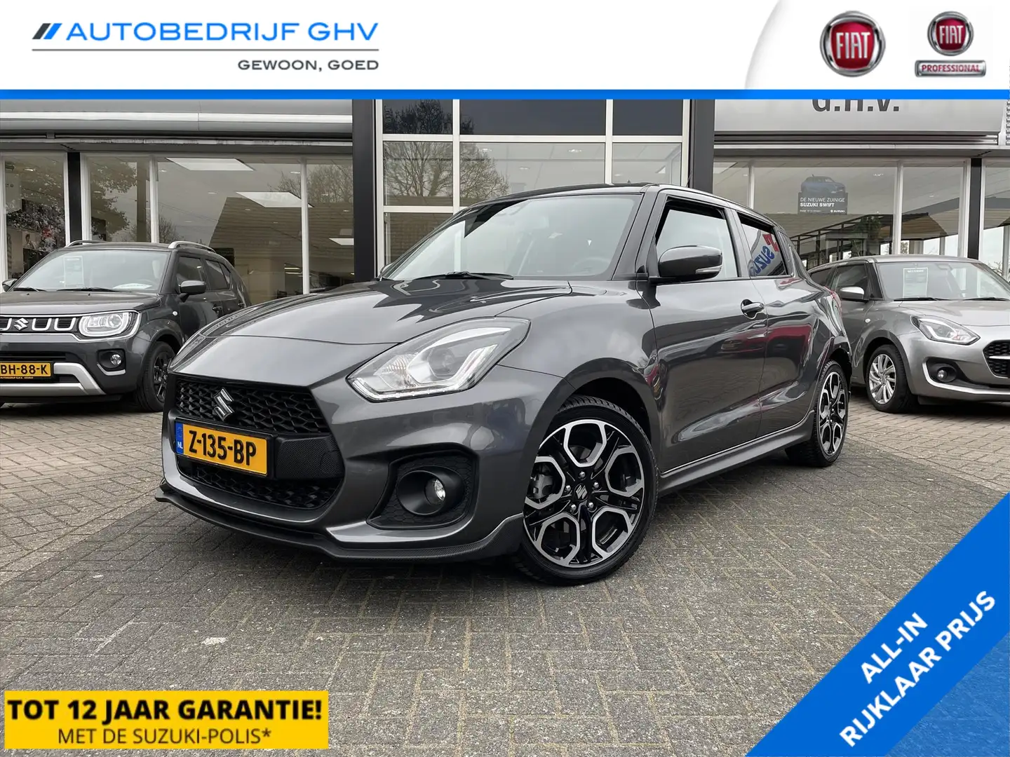 Suzuki Swift 1.4 Boosterjet 129pk Smart Hybrid Sport Grau - 1