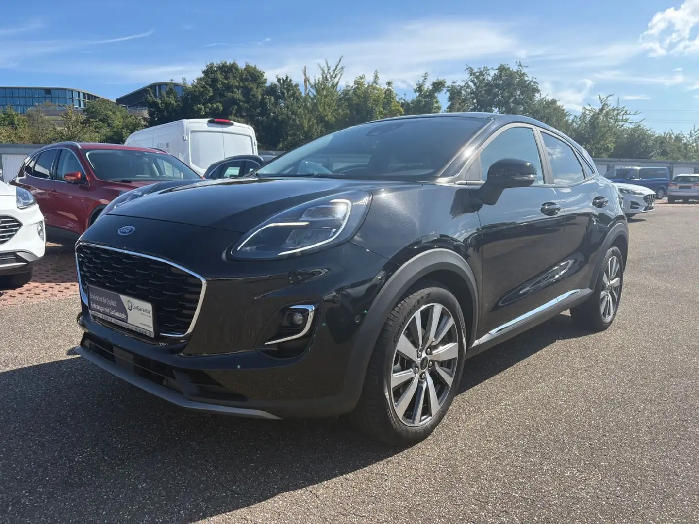 Ford Puma 1,0 EcoBoost Hybrid Titanium X+Navi+ Negro - 2