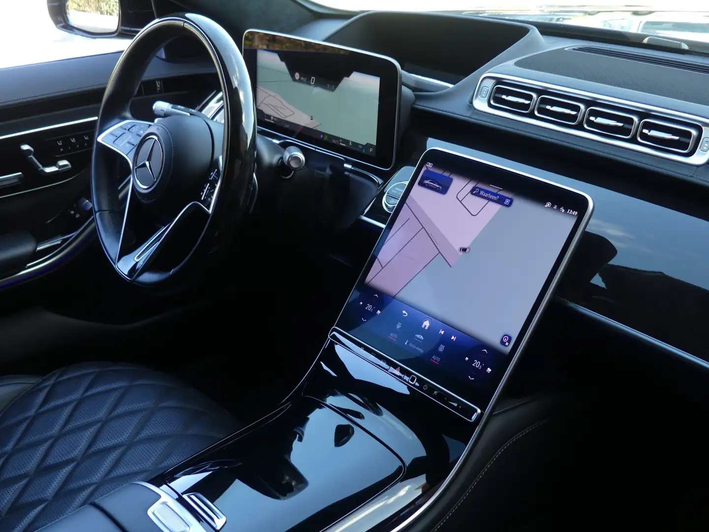 Mercedes-Benz S 400 400d 4MATIC Lang AMG Line Full Option Negro - 2