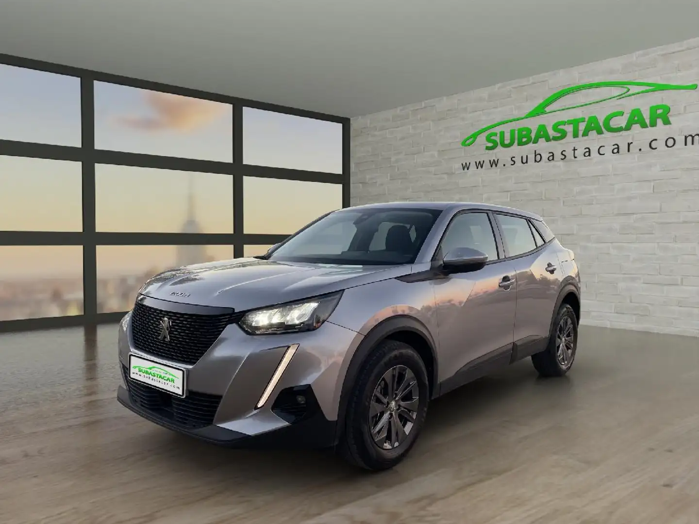Peugeot 2008 1.2 PureTech S&S Active Pack 100 Gris - 1