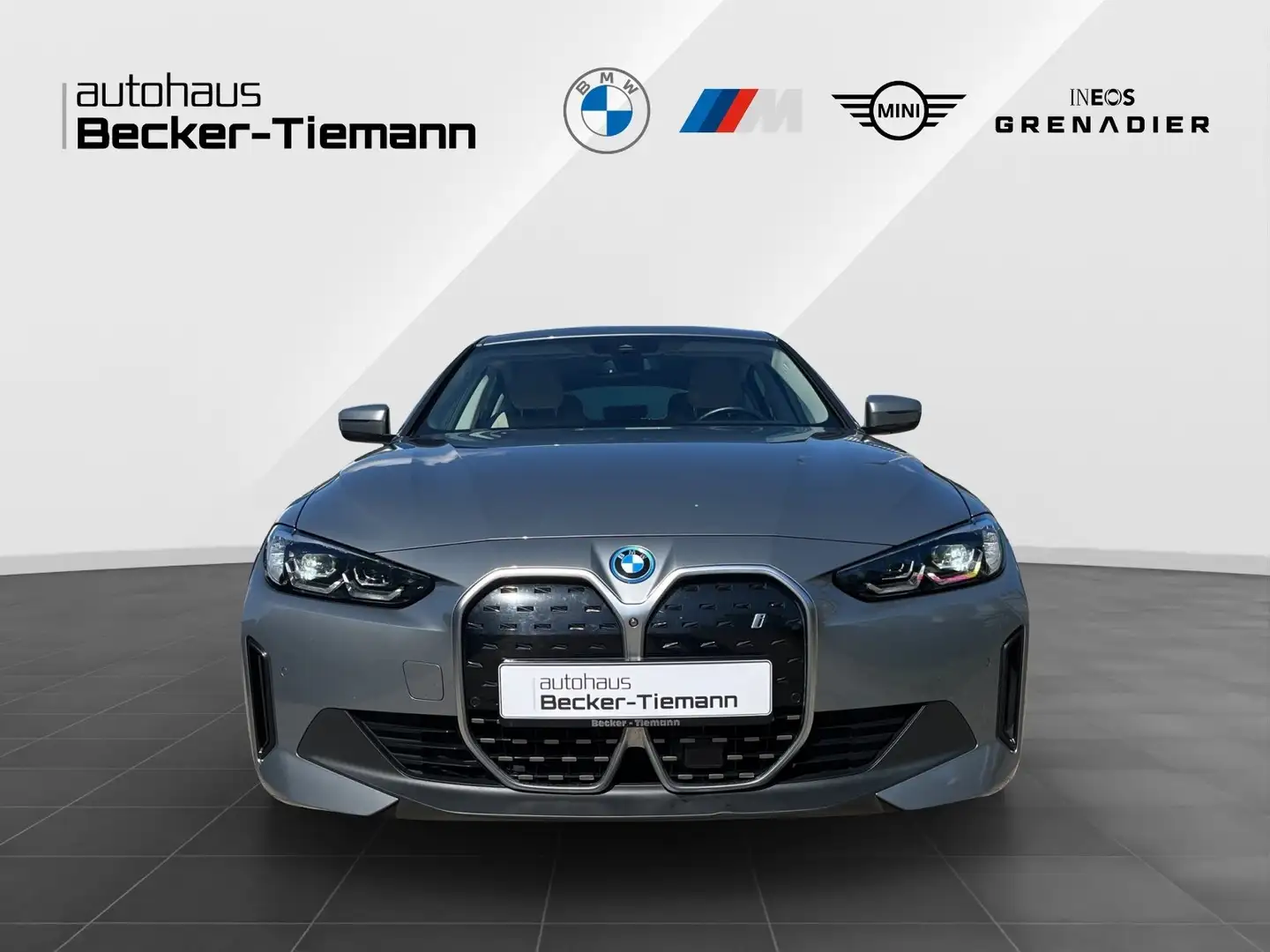 BMW i4 eDrive40 Gran Coupé Leder HUD ParkAss+ HiFi Grau - 2
