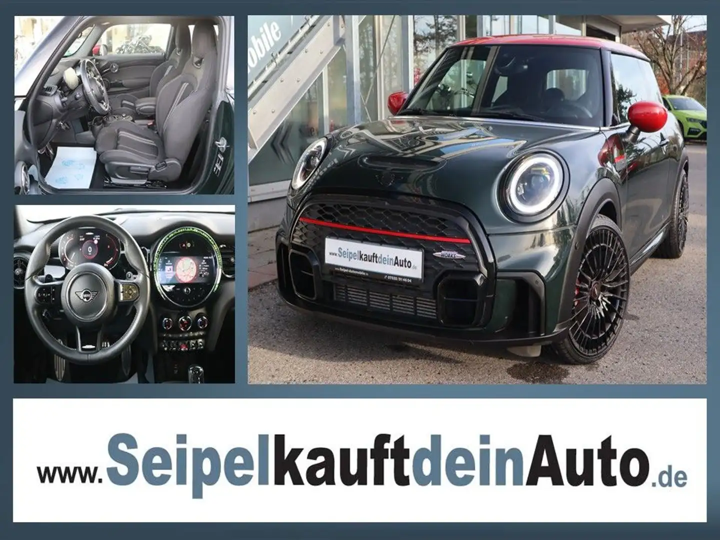 MINI John Cooper Works *KAMERA*ACC*HUD*SHZ*CARPLAY* Grün - 1