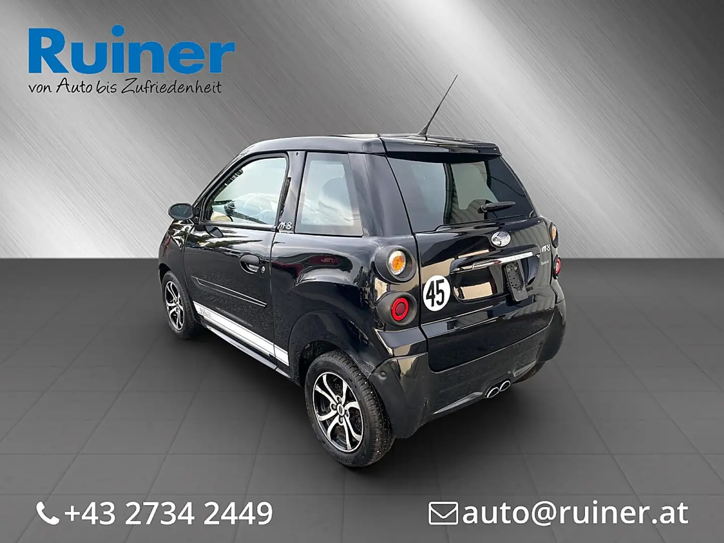 Microcar M8 Schwarz - 2