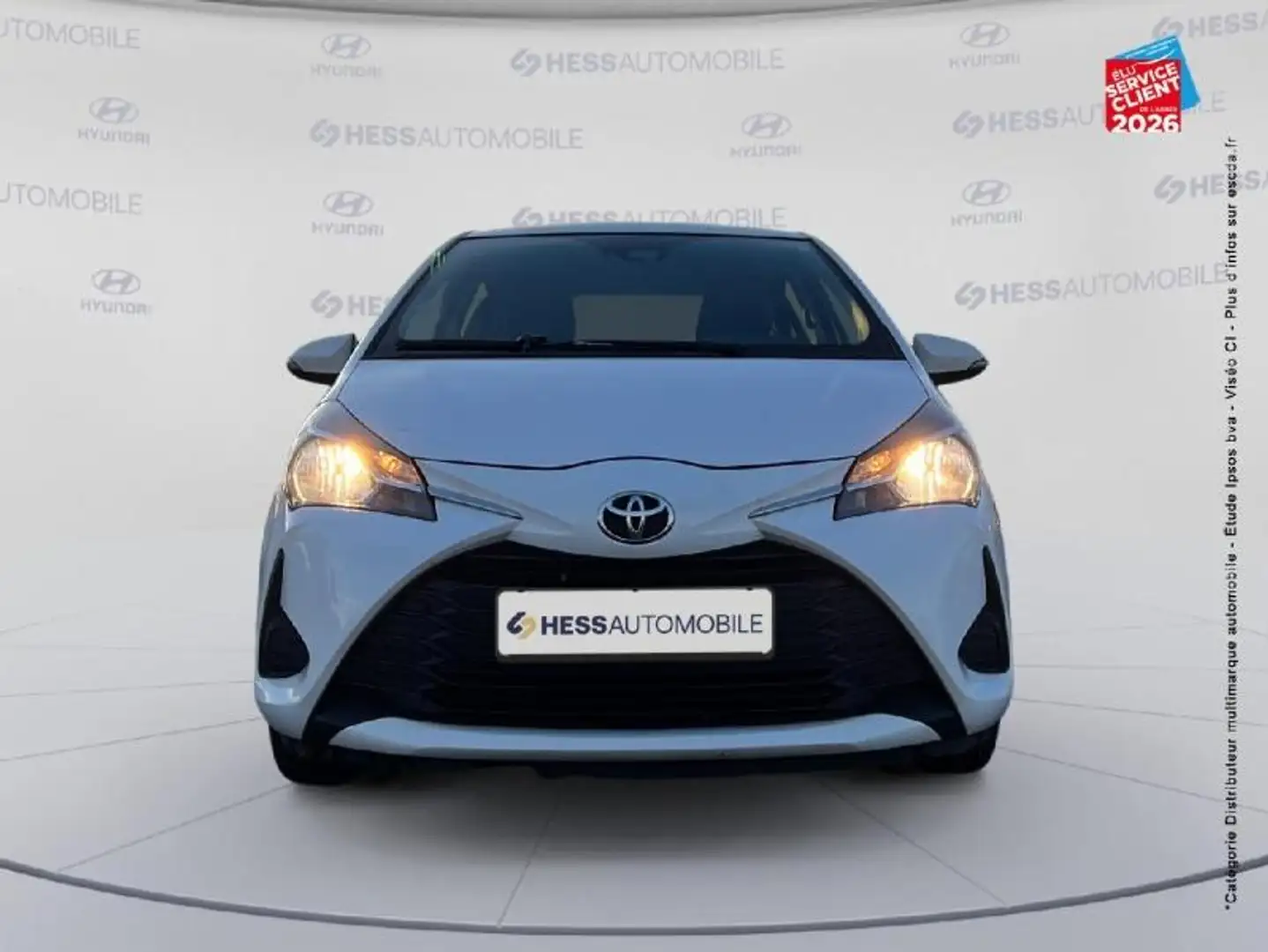 Toyota Yaris 69 VVT-i France 5p Weiß - 2