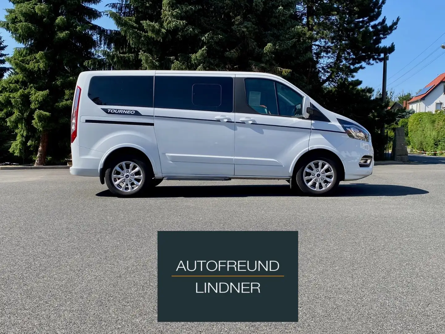 Ford Tourneo Custom Titanium X L1*8-Sitzer*8-fach ber Bianco - 1
