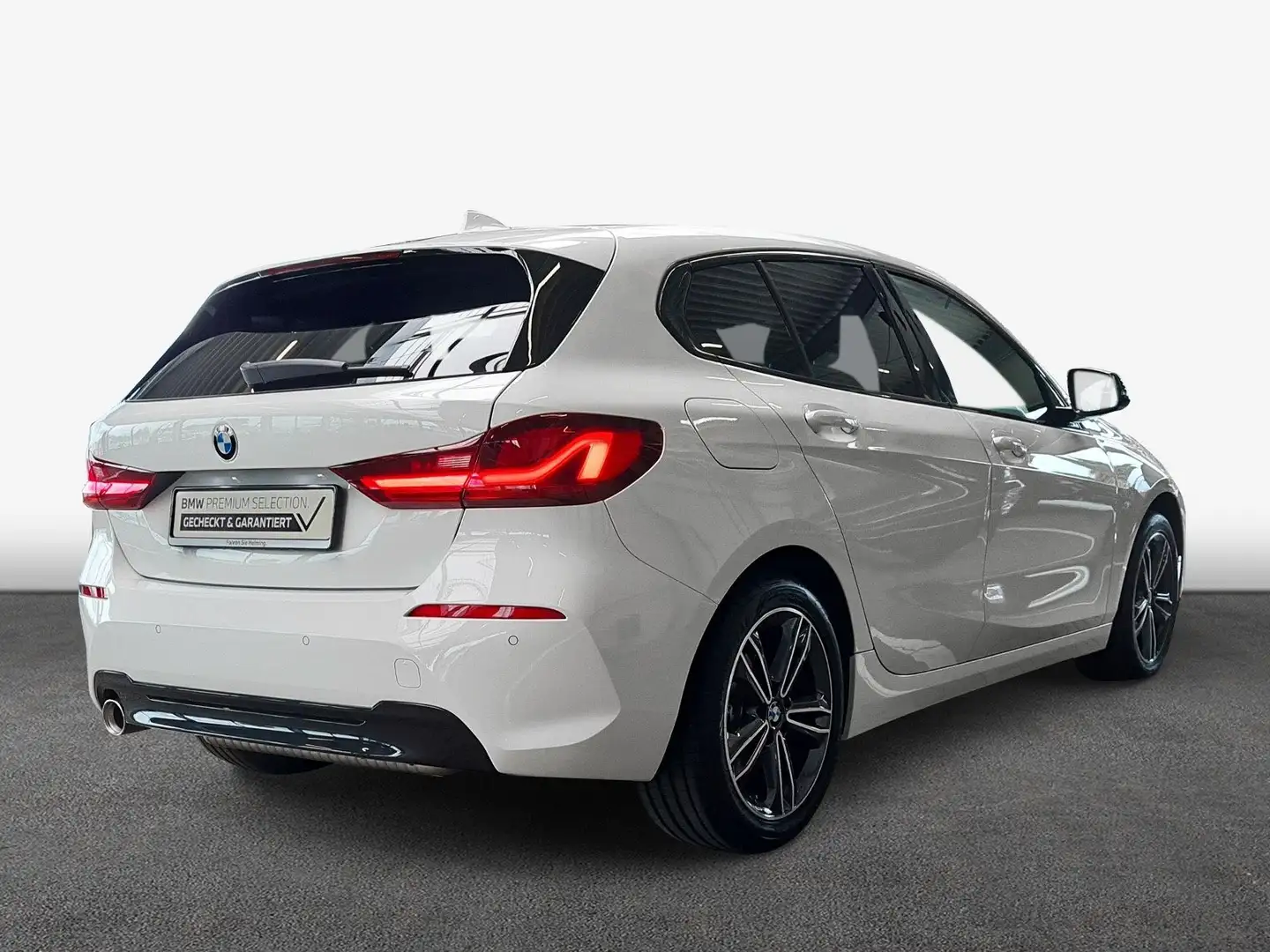 BMW 116 i Hatch Sport Line Lenkradhz. Shz LED Tempomat uvm Weiß - 2