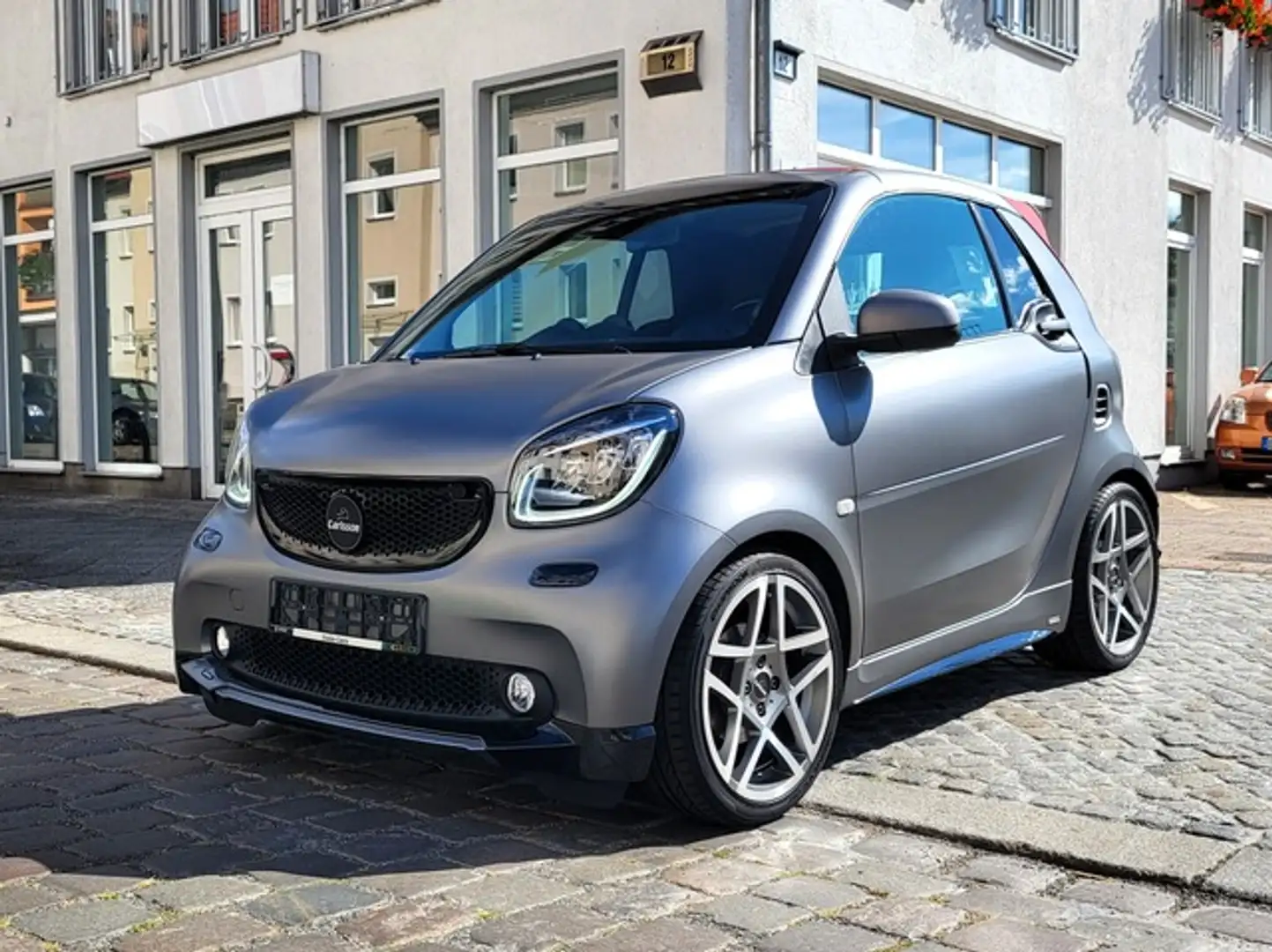 smart forTwo cabrio CARLSON 17" Grau - 1