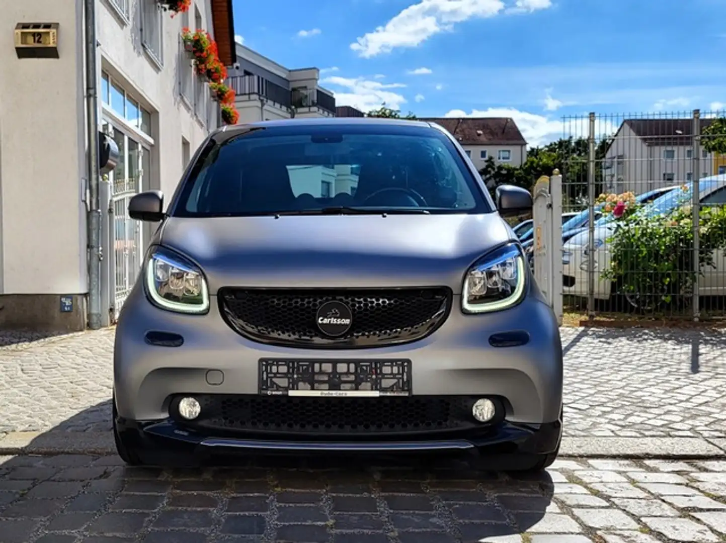 smart forTwo cabrio CARLSON 17" LED SP.ABGAS Grau - 2