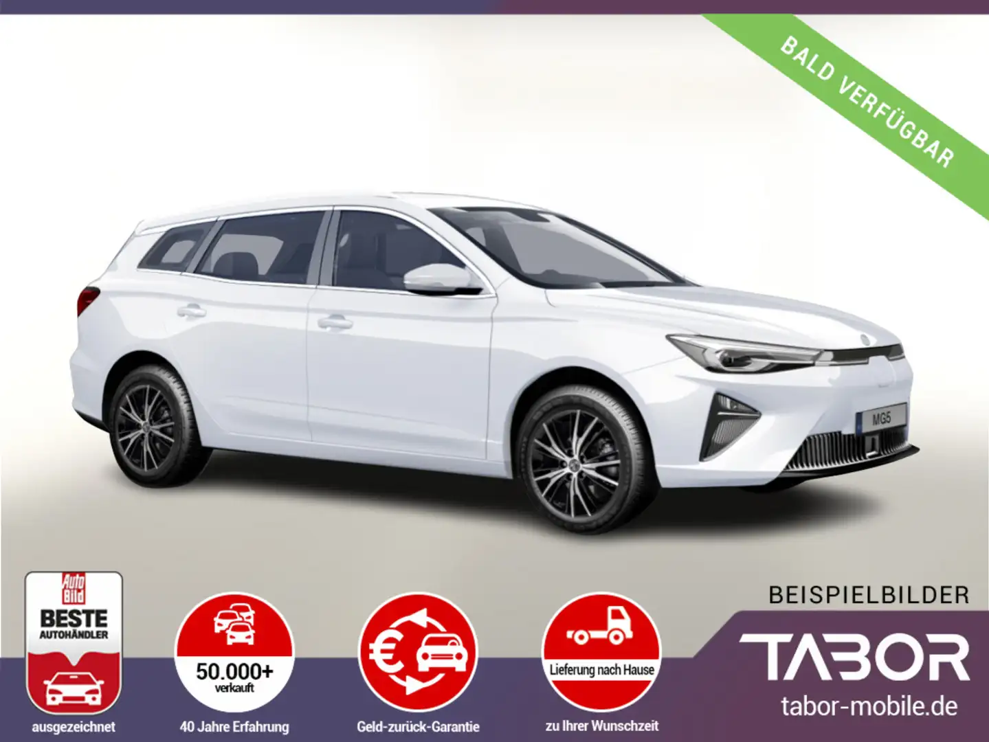 MG MG5 51kWh Luxury ACC Kam360° LED Nav SHZ Keyl Weiß - 2