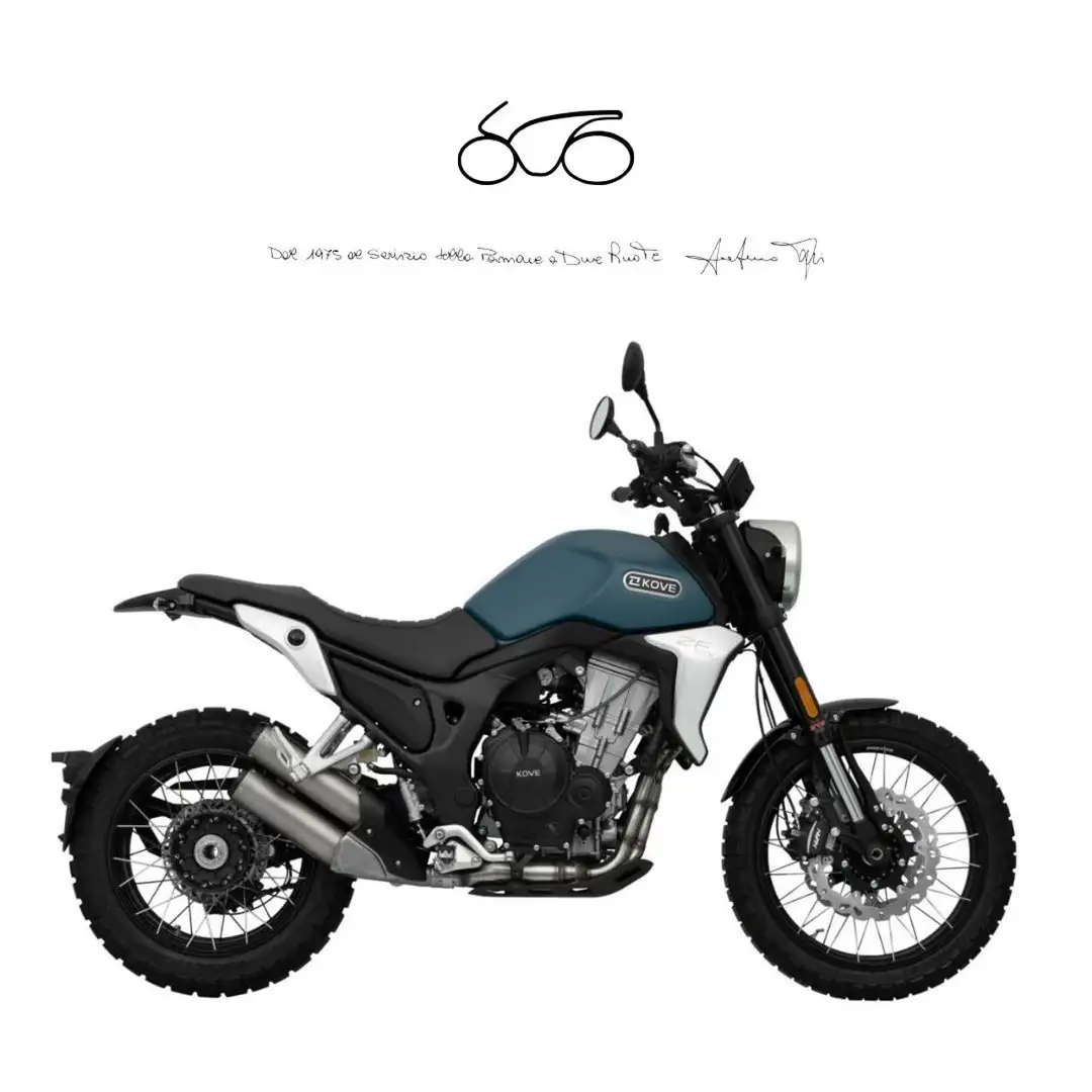 Kove 510F 510F SCRAMBLER Blu/Azzurro - 1