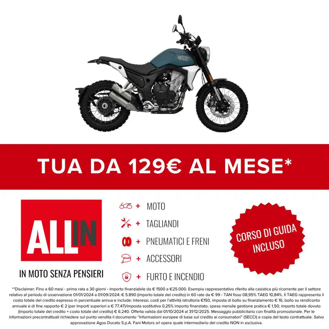 Kove 510F 510F SCRAMBLER Blu/Azzurro - 2