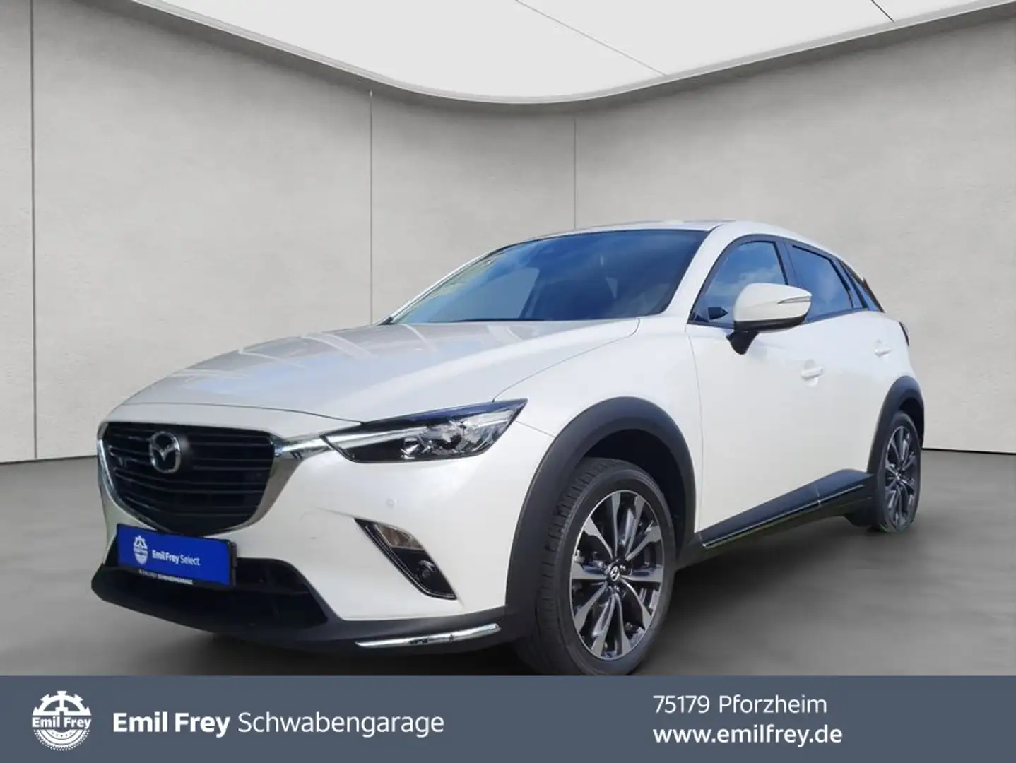 Mazda CX-3 SKYACTIV-G 121 FWD Sports-Line Blanc - 1