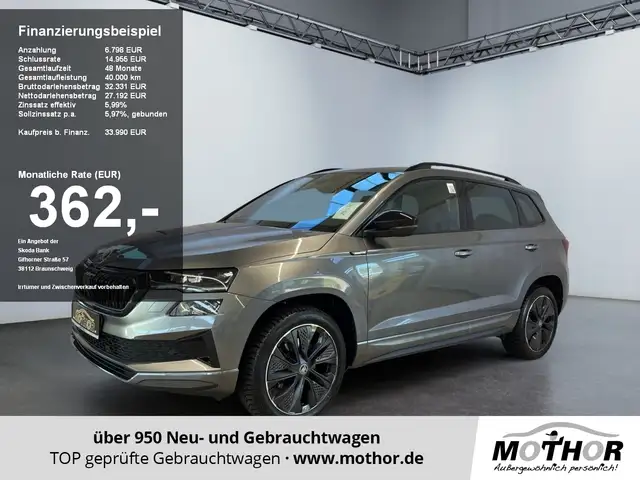 Skoda Karoq Sportline 1.5 TSI DSG 4xSitzheizung AHK ACC