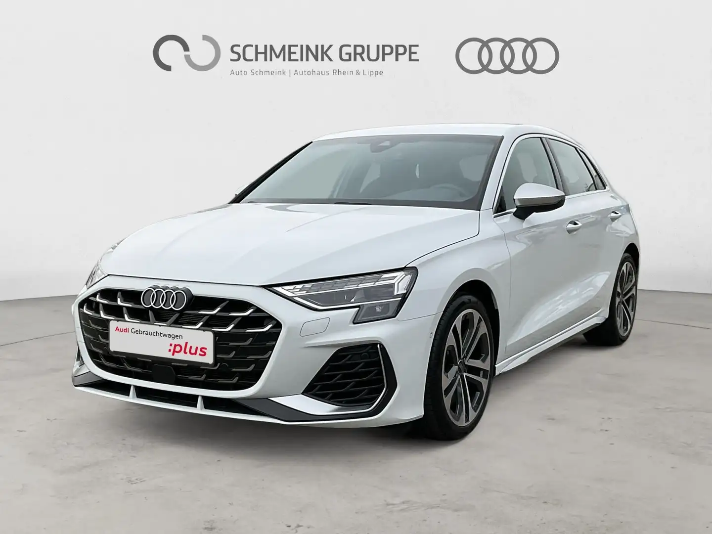 Audi S3 TFSI quattro S-line Leder Amb+ Navi Weiß - 2