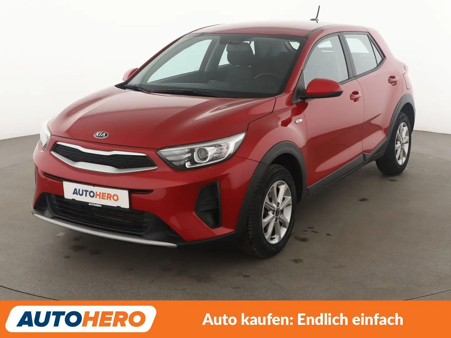 Kia Stonic 1.2 Edition 7*TEMPO*PDC*SHZ*AHK*ALU*KLIMA* Rot - 1
