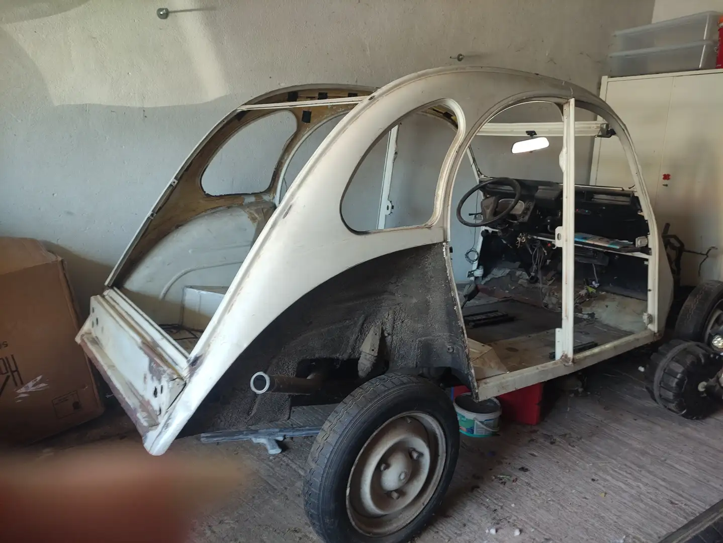 Citroen 2CV Blanc - 1