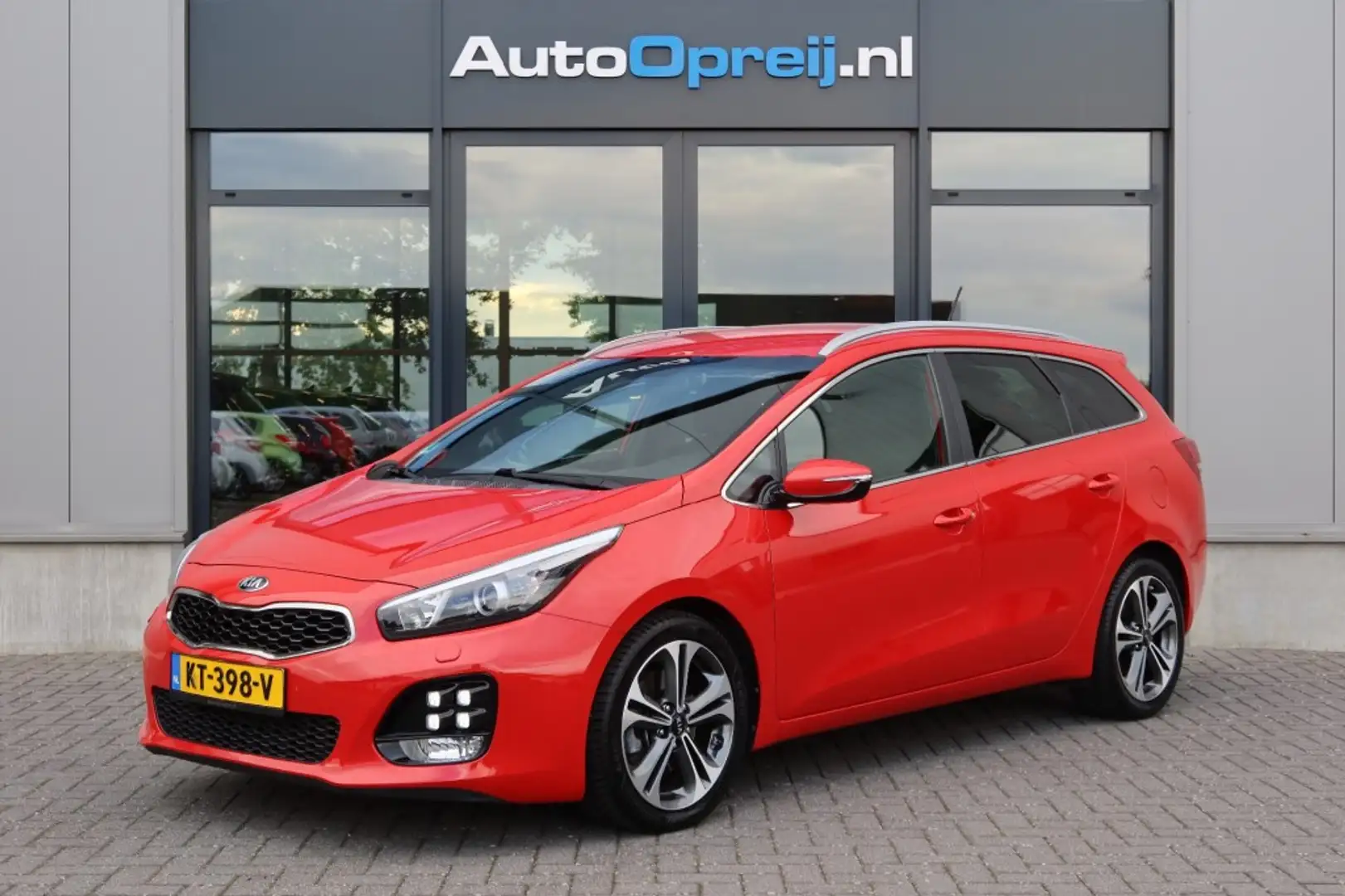 Kia Ceed / cee'd 1.0 T-GDi GT-Line Clima, NAVI, Camera, Cruise, Dea Rood - 1