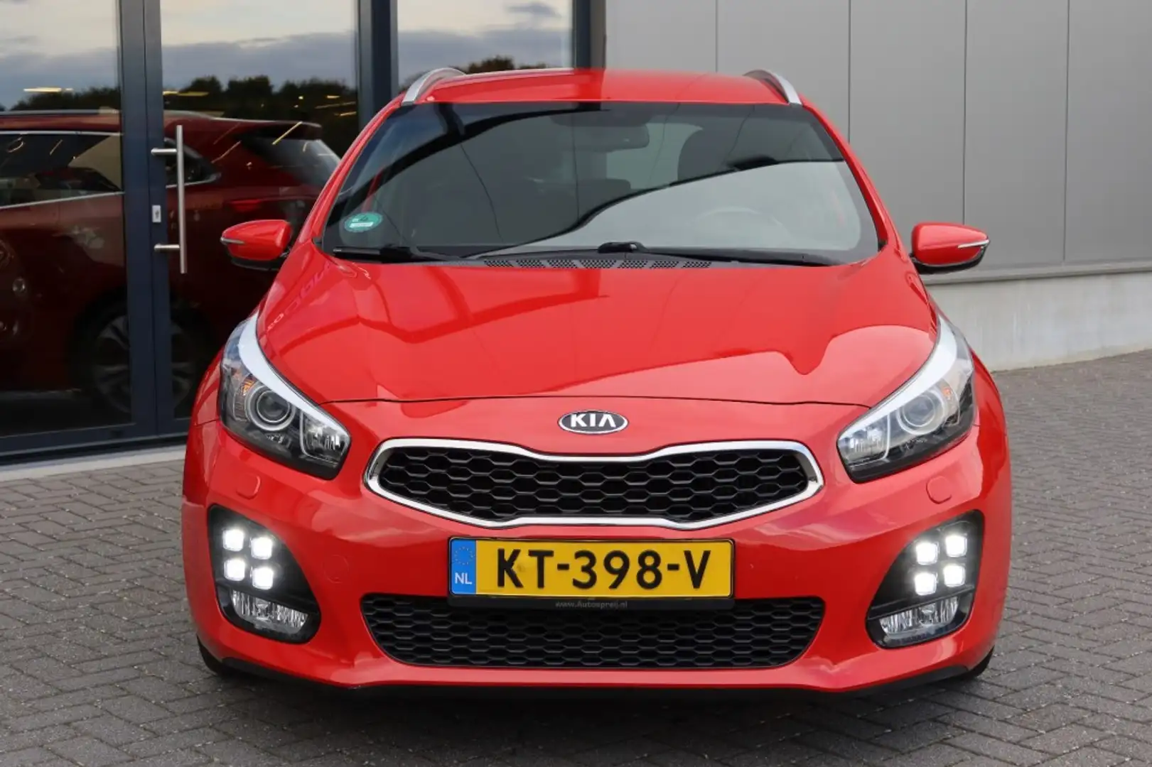 Kia Ceed / cee'd 1.0 T-GDi GT-Line Clima, NAVI, Camera, Cruise, Dea Rood - 2