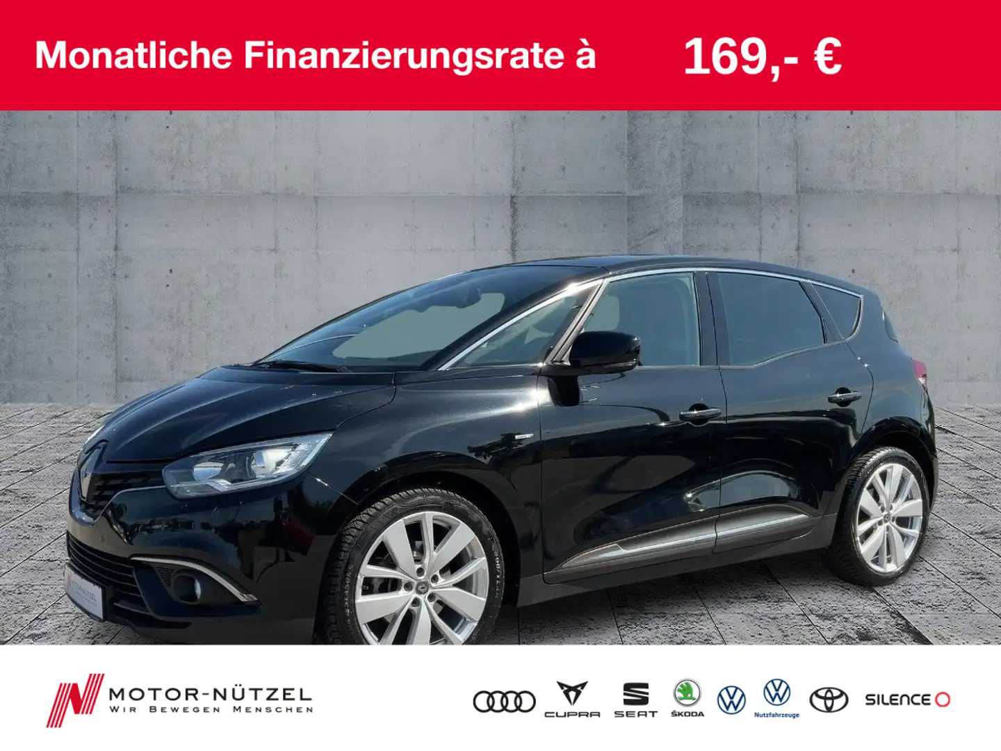 Renault Scenic IV 1.3 TCe ENERGY SHZ+GRA+DAB+NSW+SRA+BT Zwart - 1