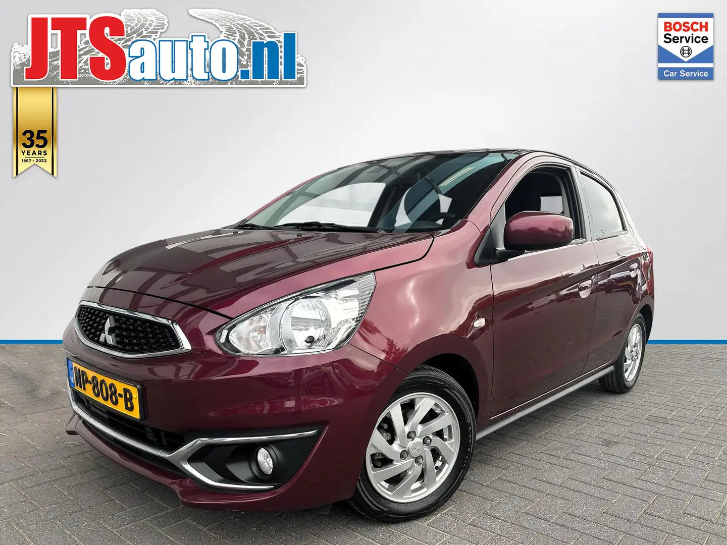 Mitsubishi Space Star 1.0 MPI 71pk, Airco, Elek. Ramen, LMV Roşu - 1